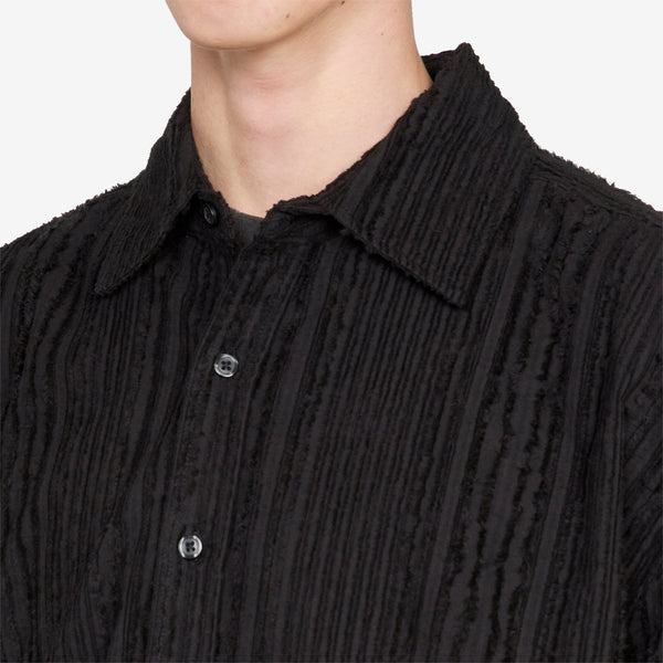 Drop Longsleeve Shirt Black Tux Shirts