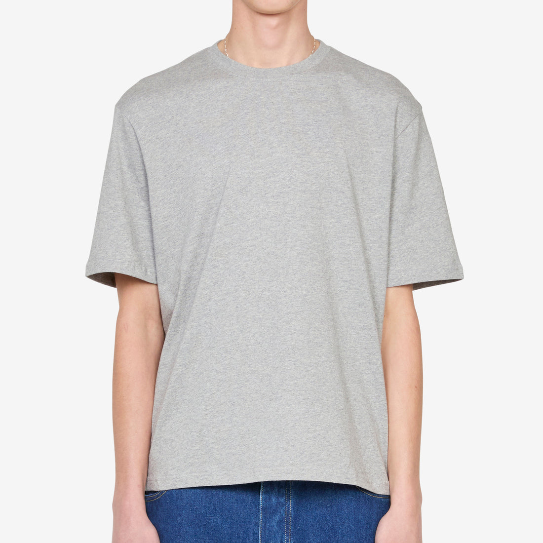 Bric T-Shirt Grey Marl Tees