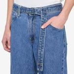 Twisted Baggy Wide Jeans Lets Do The Twist