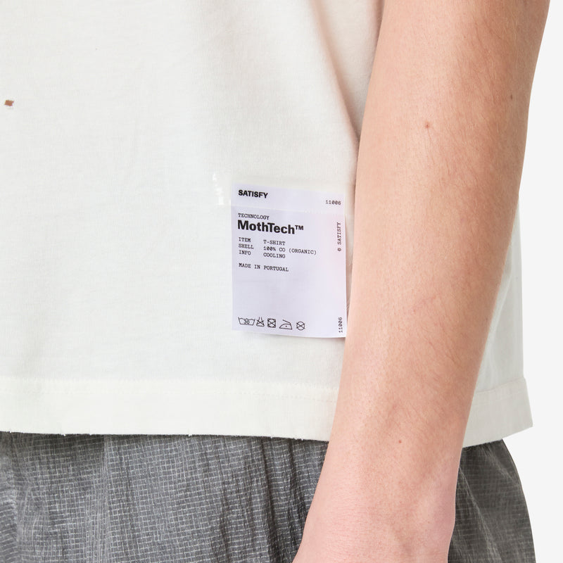 MothTech™ Liquid Metal T-Shirt Off-White Tees