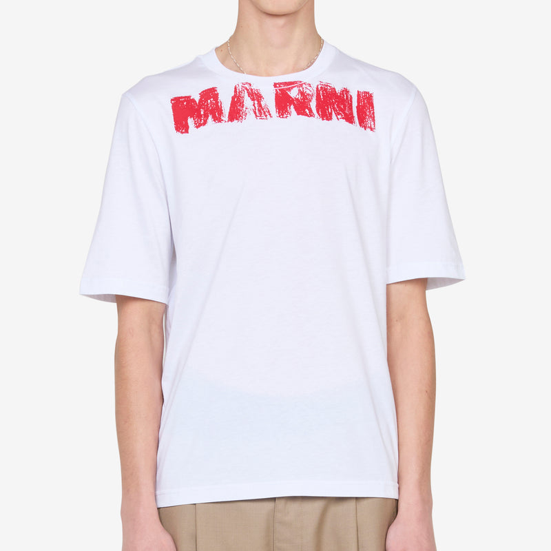 Marni Monolith T-Shirt Lily White Tees