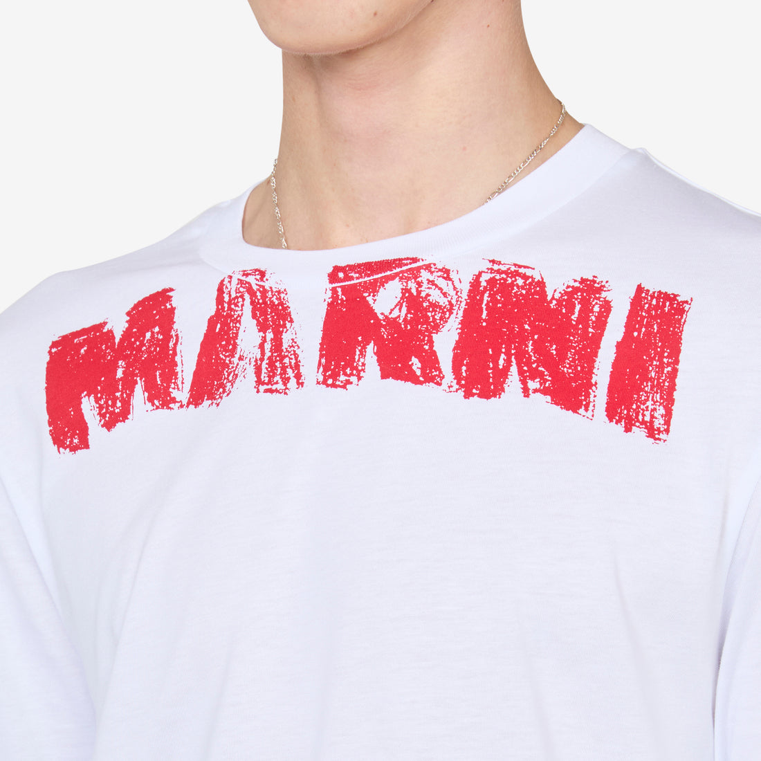 Marni Monolith T-Shirt Lily White Tees