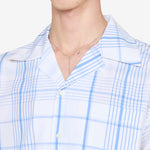 Checkered Bowling Shirt Lilly White