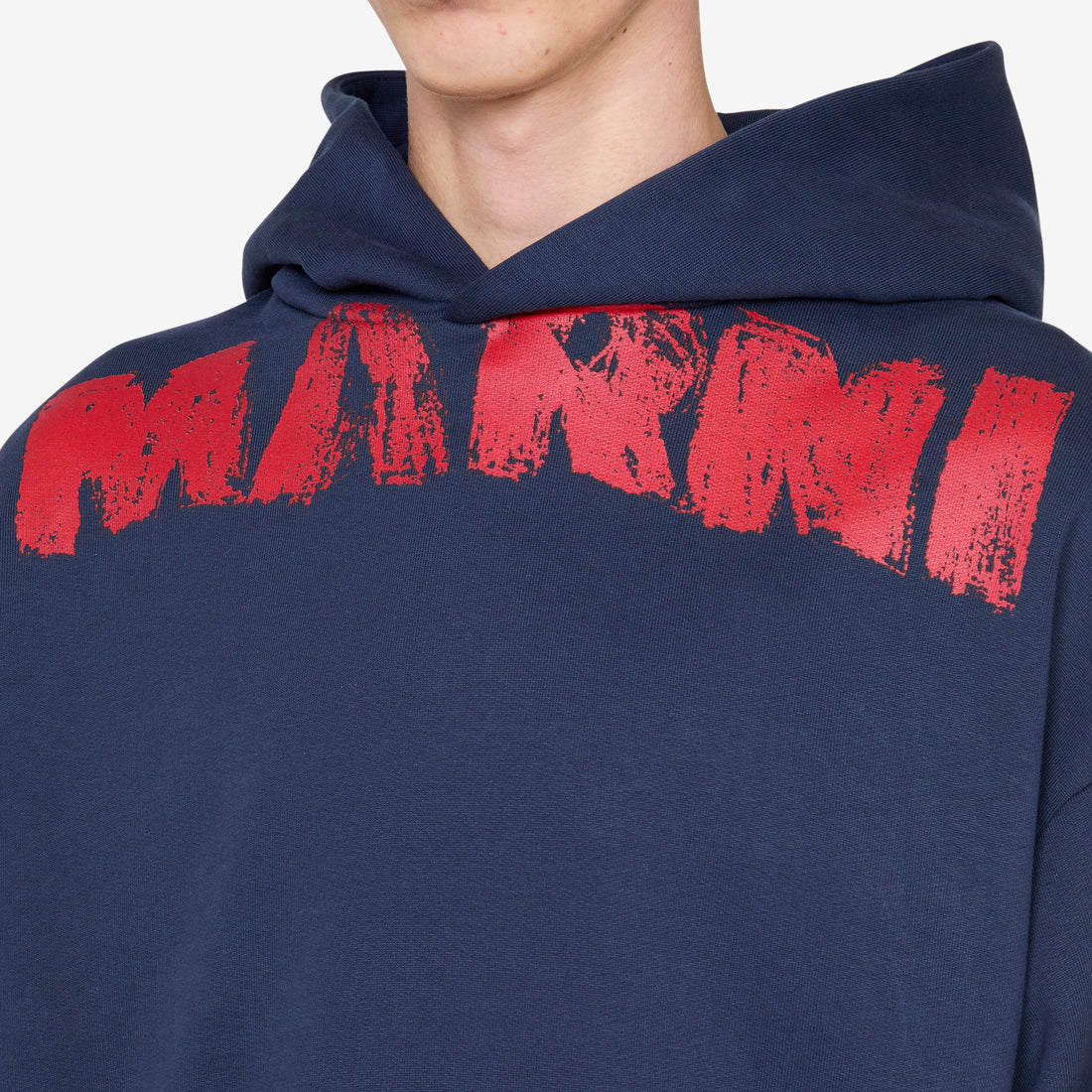 Marni Monolith Hoodie Blue Kyanite Shirts