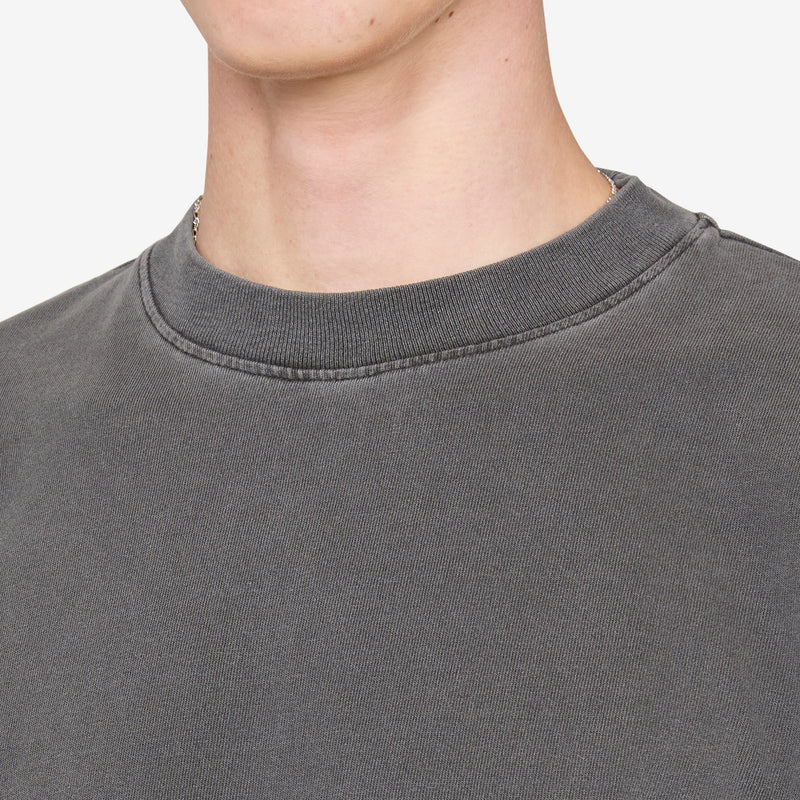 Tide Double T-Shirt Charcoal | Bone Tees