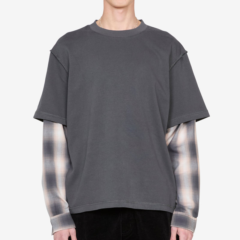 Dead End Shirt Charcoal | Check Shirts
