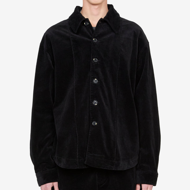 Float Overshirt Vintage Black Shirts