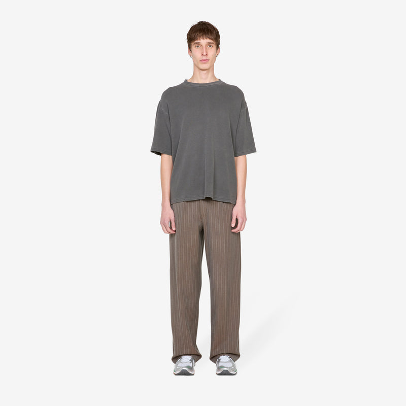 Limit Trouser Brown Pinstripe Pants