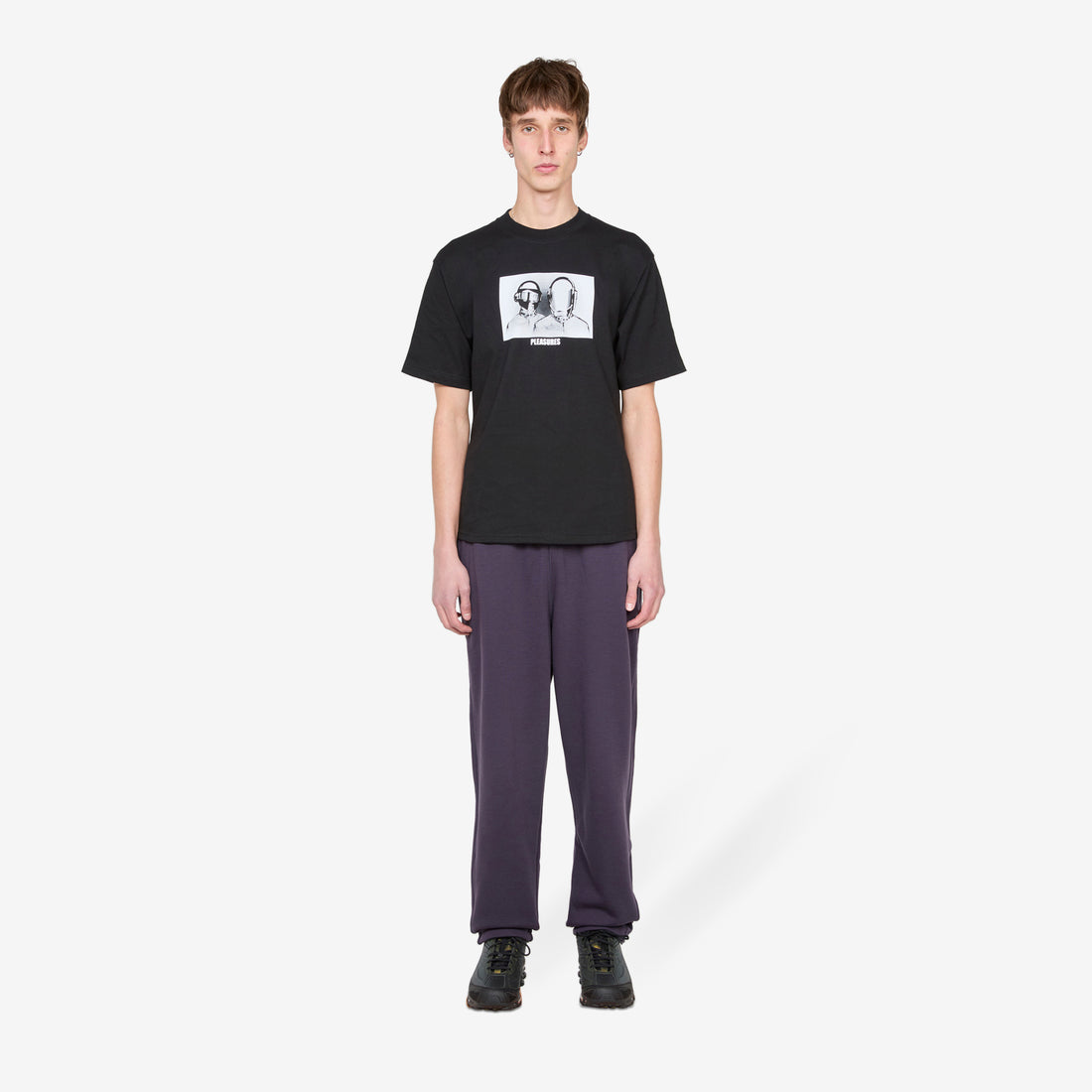 Daft Punk Inverted T-Shirt Black Tees