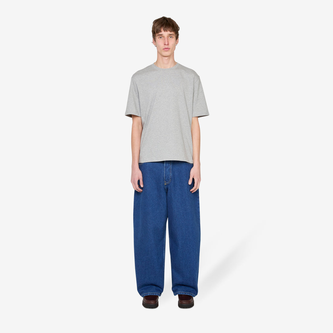 Bric T-Shirt Grey Marl Tees