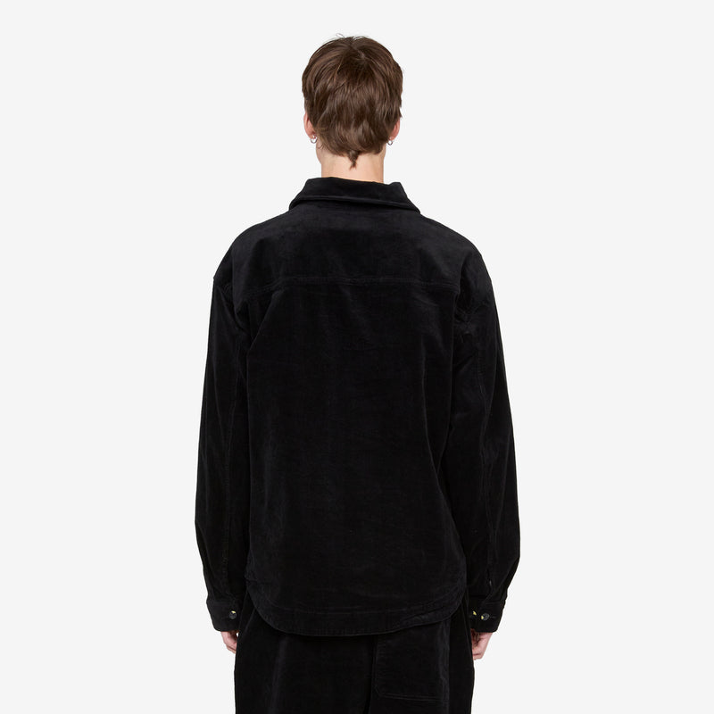Float Overshirt Vintage Black Shirts