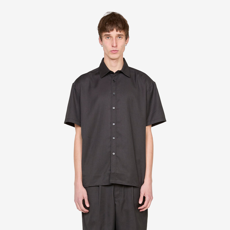 Hold Short Sleeve Shirt Classic Pinstripe Shirts