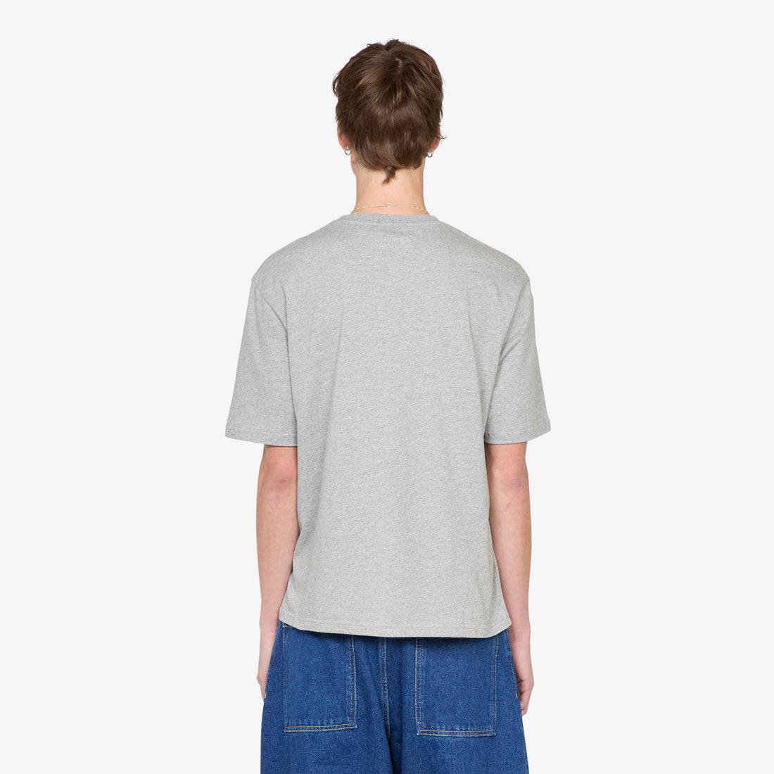 Bric T-Shirt Grey Marl Tees