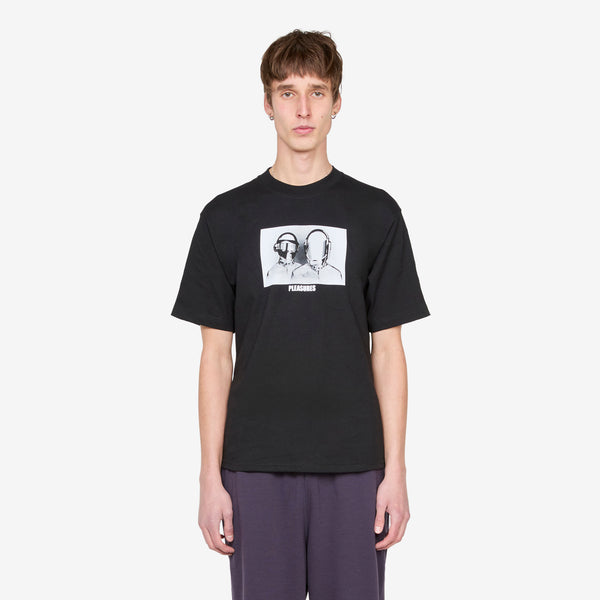 Daft Punk Inverted T-Shirt Black Tees