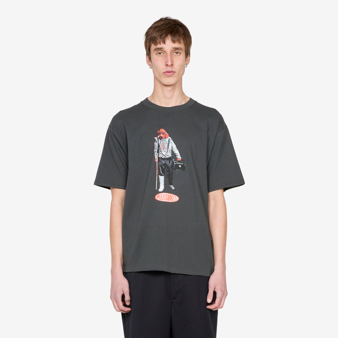 Daft Punk Da Funk T-Shirt Faded Black Tees