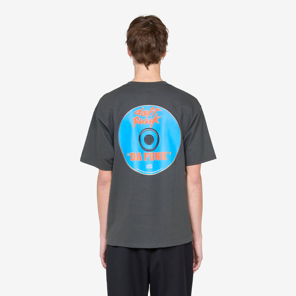 Daft Punk Da Funk T-Shirt Faded Black Tees