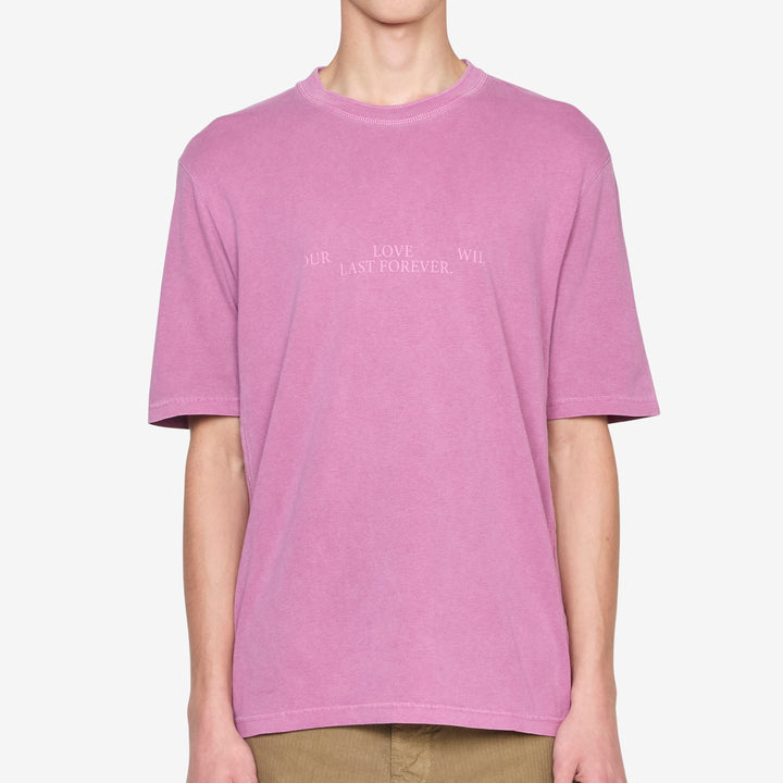 Our Love T-Shirt Acid Pink