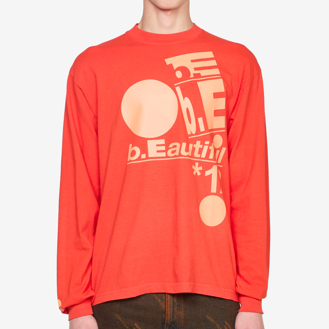 Balance Logo Longsleeve T-Shirt Tomato Tees