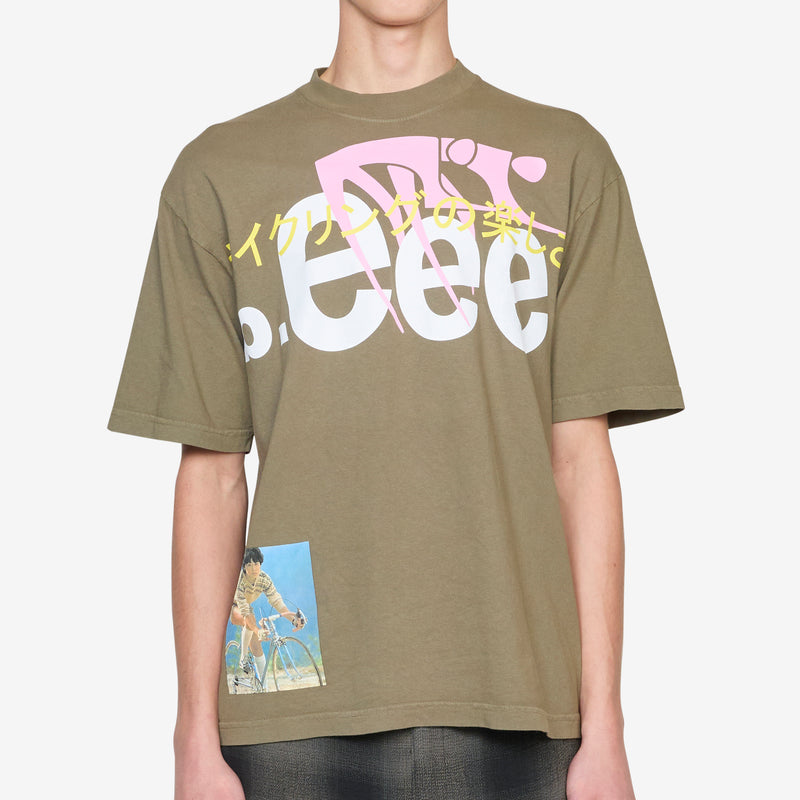 Joy of Cycling T-Shirt Army Tees