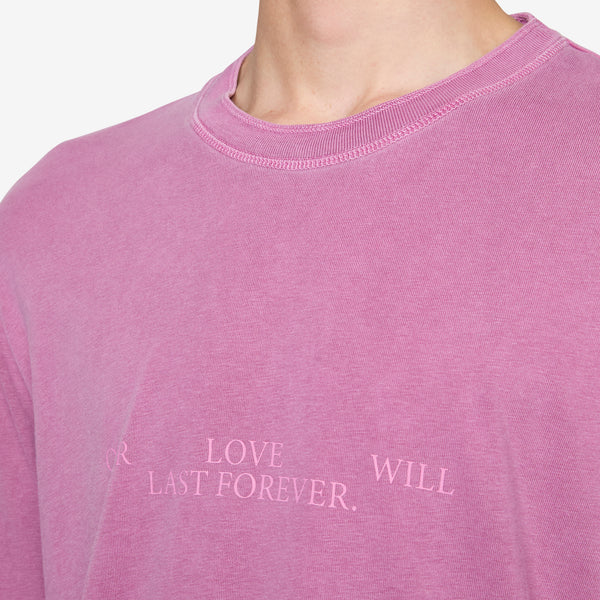 Our Love T-Shirt Acid Pink Tees