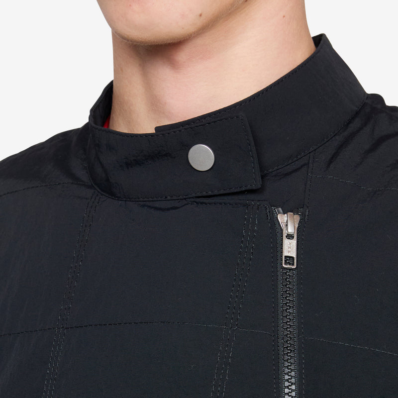 Motor Ave Racer Jacket Black Jackets