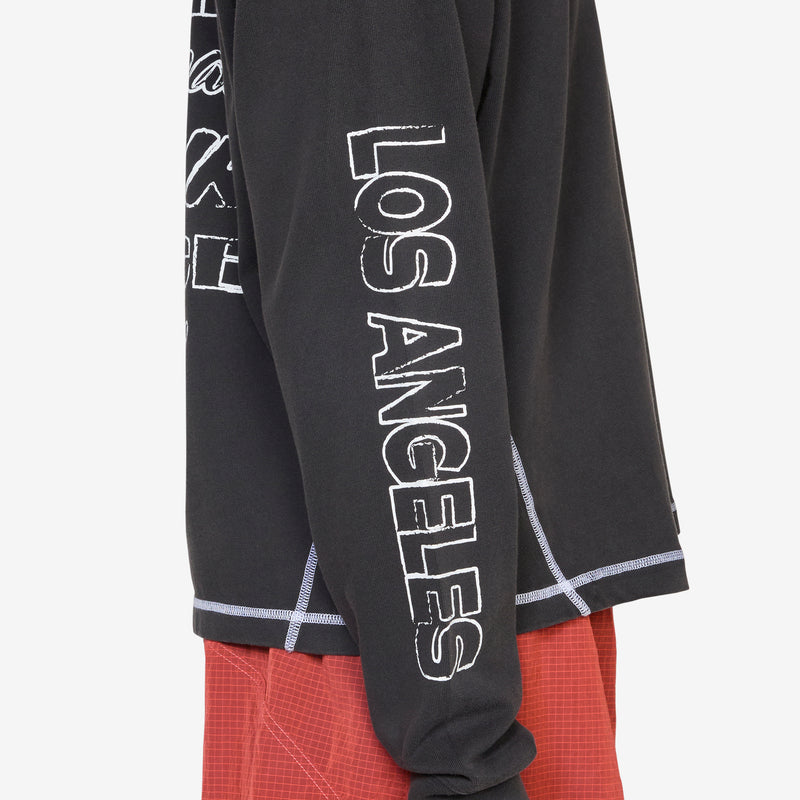 Wilshire Longsleeve T-Shirt Black Tees