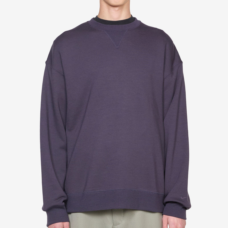 Nike Wool Classics Crew Cave Purple Jumpers