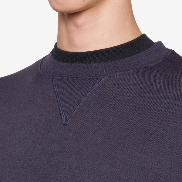 Nike Wool Classics Crew Cave Purple Jumpers