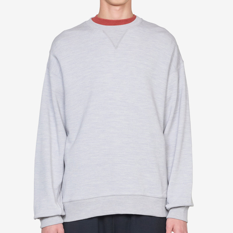 Nike Wool Classics Crew Matte Silver | Heather Jumpers
