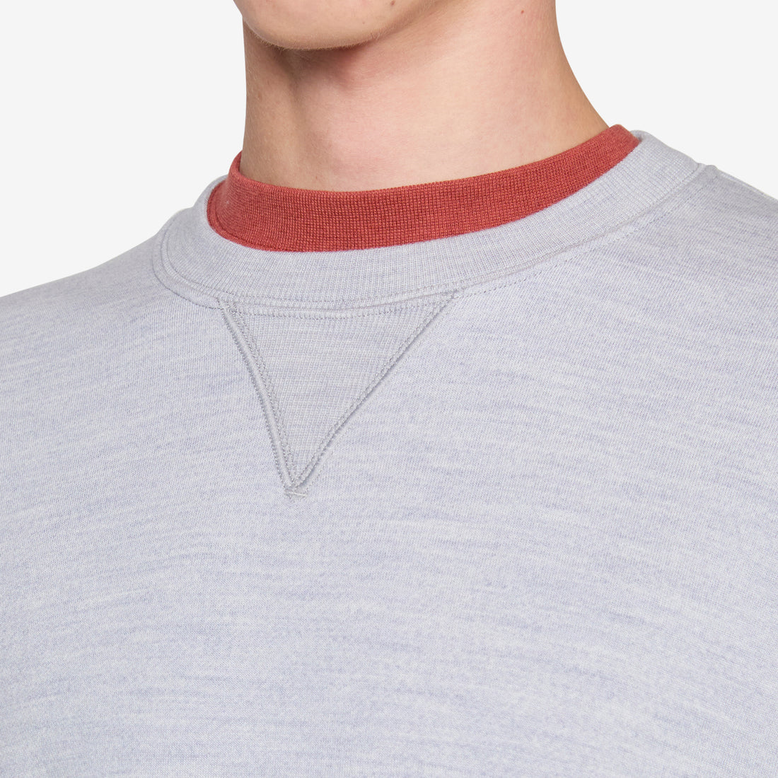 Nike Wool Classics Crew Matte Silver | Heather Jumpers