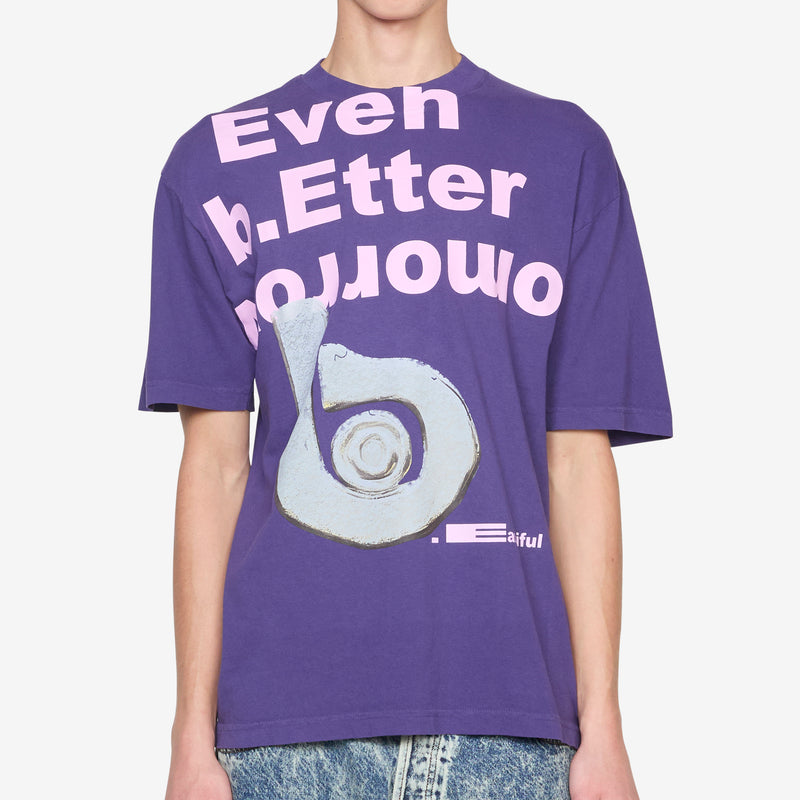Even Better Tomorrow T-Shirt Purple Tees