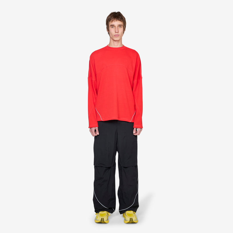 La Cienega Longsleeve Sports T-Shirt Semi Lucid Red Tees