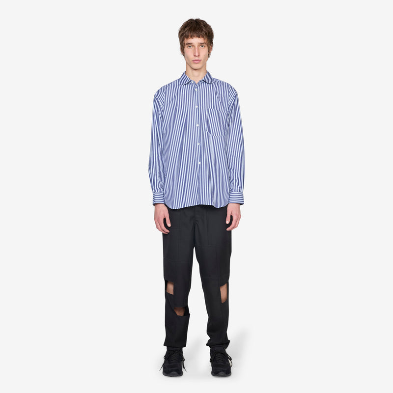 Forever Rounded Collar Shirt Stripe 3 Shirts