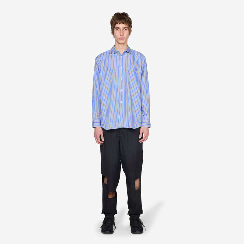 Forever Rounded Collar Shirt Stripe 2 Shirts