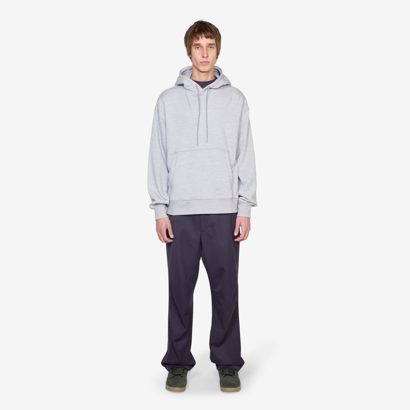 Nike Wool Classics Hoodie Matte Silver | Heather Jumpers