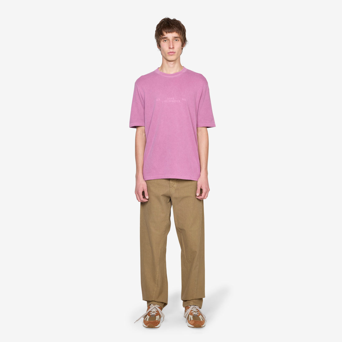 Our Love T-Shirt Acid Pink Tees