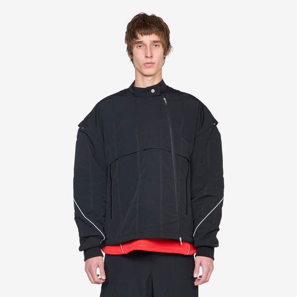 Motor Ave Racer Jacket Black Jackets