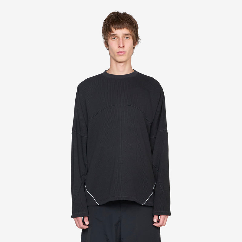 La Cienega Longsleeve Sports T-Shirt Black Tees