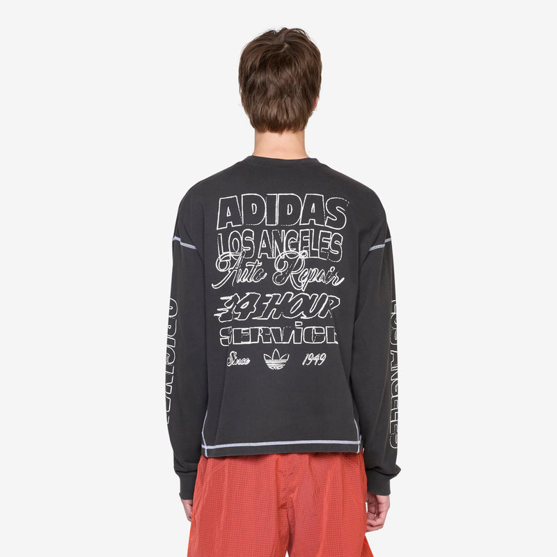 Wilshire Longsleeve T-Shirt Black Tees