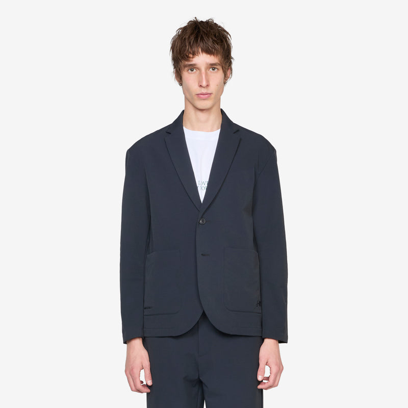 Grey Single Jacket Black Jackets