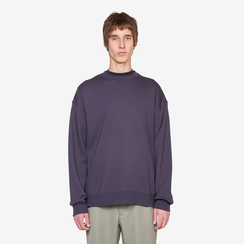 Nike Wool Classics Crew Cave Purple Jumpers