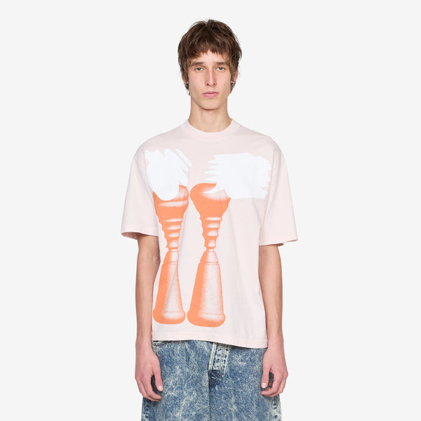 Kenichi Kuromaru Ice Cream T-Shirt Light Pink Tees