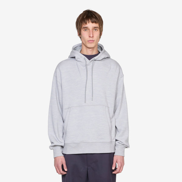 Nike Wool Classics Hoodie Matte Silver | Heather Jumpers