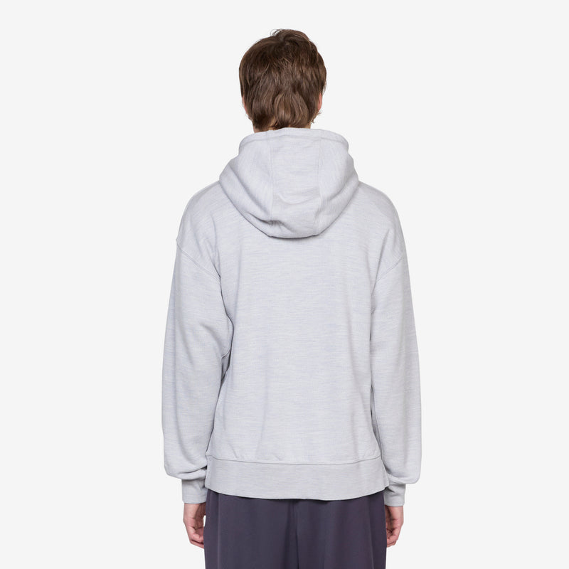 Nike Wool Classics Hoodie Matte Silver | Heather Jumpers