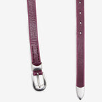 2cm Belt Shadow Berry Leather