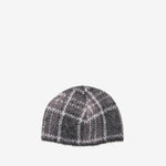 Beanie Grand Check Fuzzy Alpaca