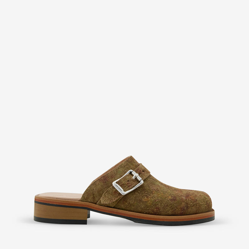 Camion Mule Petal Dance Rough Suede Footwear