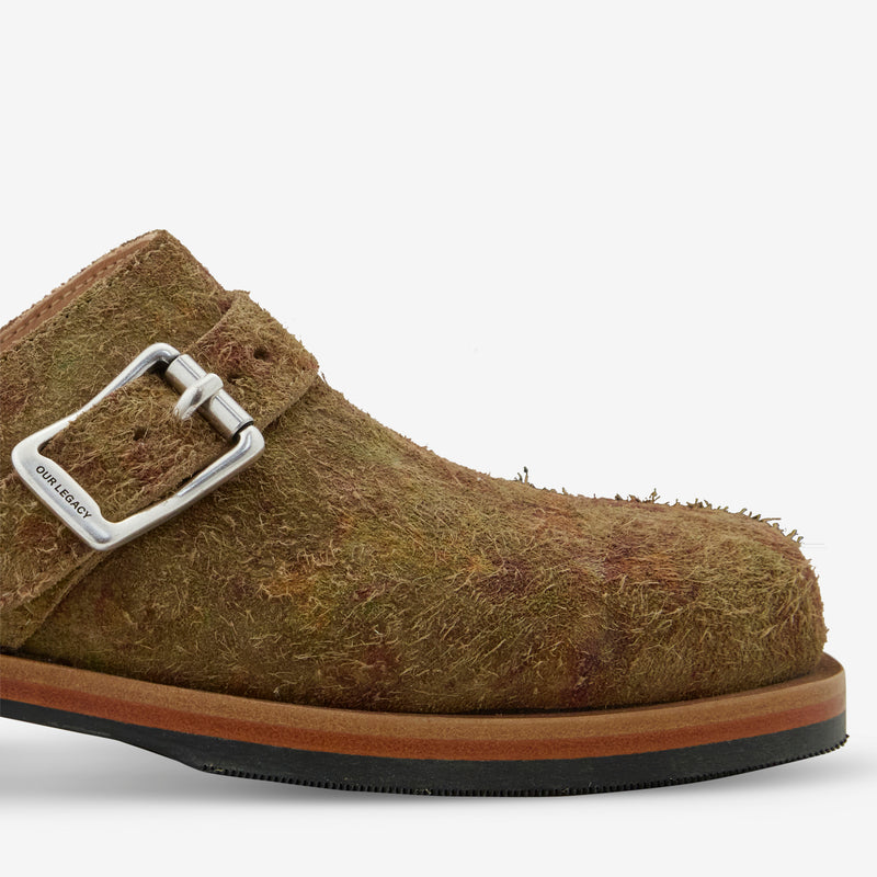 Camion Mule Petal Dance Rough Suede Footwear
