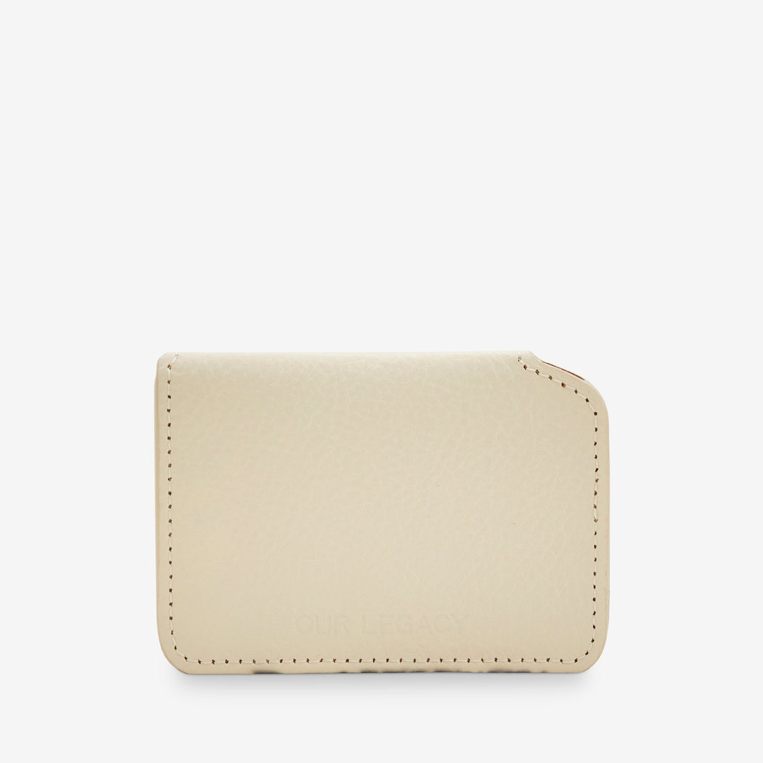 Card Case Deep Ecru Leather Accessories