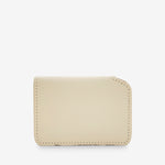 Card Case Deep Ecru Leather